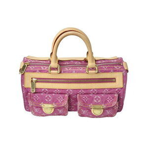 Louis Vuitton Neo Speedy handbag Monogram denim pink